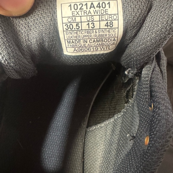 Asics Black and Red Athletic Shoes for Performance - Picture 9 of 9